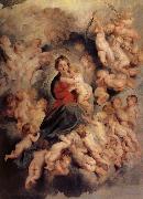 Peter Paul Rubens La Vierge a l'enfant entoure des saints Innocents oil painting reproduction